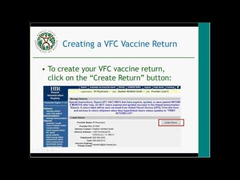 VFC Vaccine Returns and Wastage Webinar 2017-07-25