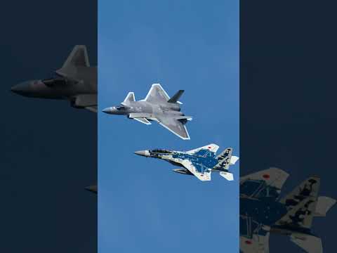 Chengdu J-20 VS F-15DJ #chengdu #j20 #f15 #plaaf #jasdf #jetfighter #stealthfighter