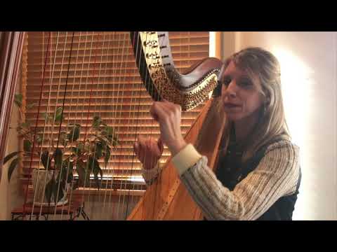 Deep River - harp cover by Tiffany Envid