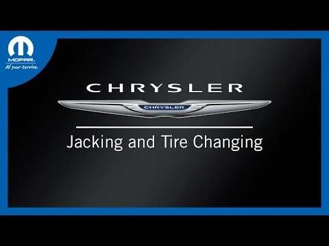 Jacking and Tire Changing | How To | 2025 Chrysler Pacifica & Voyager