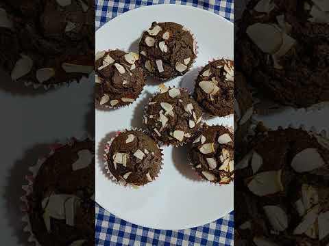 Raagi almond muffin #muffins #youtubeshorts #ragi #cupcake #shorts #healthy