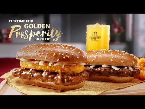 Golden Moments Return with Golden Prosperity Burger™