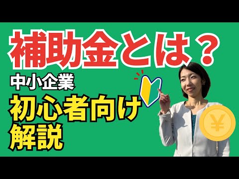 【補助金入門】補助金とは何か？活用時に知っておきたい超基本｜わかりやすく解説