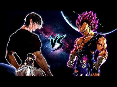 Toji Fushiguro V4 (Inseph) (New) VS Vegeta Ultra Ego V2 in Jump Force Mugen