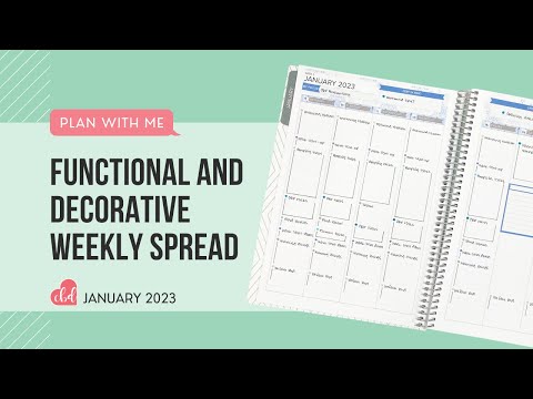 Get Organized and Ready for 2023: Join Me For a January Plan With Me!