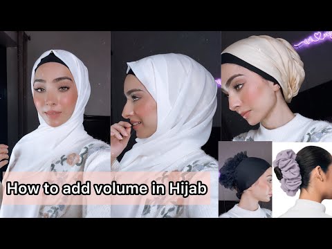 Everyday Turkish Hijab Tutorial | How to add volume in your Hijab | Easy Hijab Tutorial