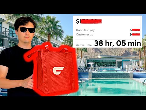 38 Hour DoorDash/Uber Eats Work Week - How Much Did I Make?