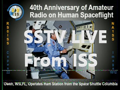 MMSSTV from ISS LIVE ON THE AIR