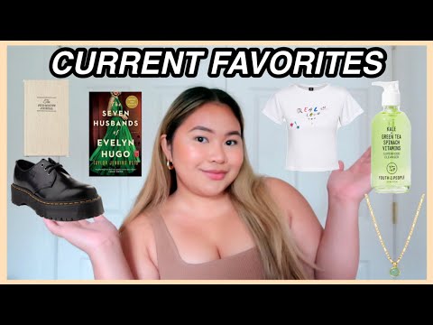 CURRENT FAVORITES 2021| MAKEUP, BOOKS, JEWELRY, SKINCARE & MORE