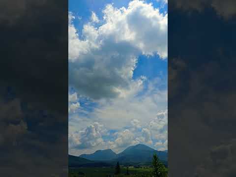 【癒し動画】大分県玖珠郡九重町　朝日台展望台　#nature 　#松山千春　#shorts