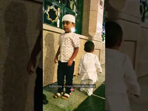 Kids👫 no entry 😭 Masjid Nabawi wait outside #madina #short