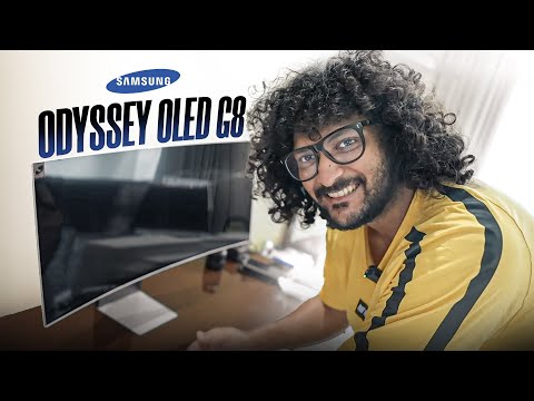 Samsung 34-inch Odyssey OLED G8 Gaming Monitor | My First Impression | Malayalam