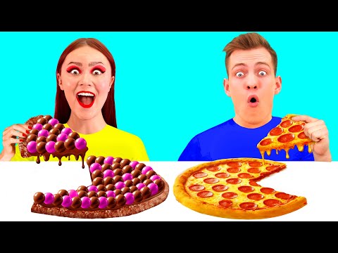 Pizza Decorating Challenge | Funny Food Challenges by PaRaRa