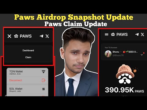 Paws Snapshot Complete Update | Paws Claim Update | Paws Sol Wallet Problem