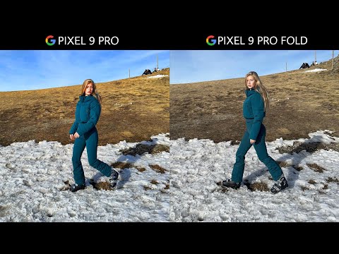 Google PIXEL 9 Pro VS Google PIXEL 9 Pro FOLD | Camera Test