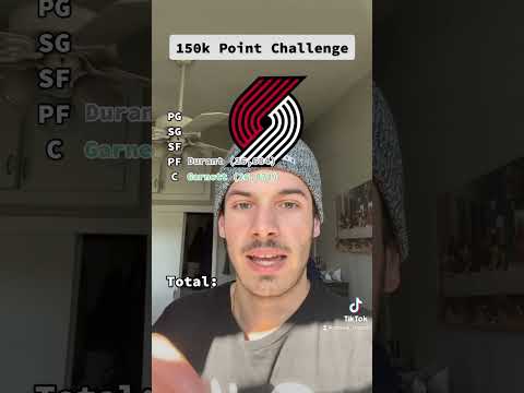 NBA 150k Point Challenge🔥 #nba #nbabasketball