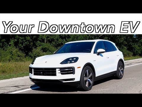 How Far Can the 2024 Porsche Cayenne e-hybrid Go on Electricity Alone? I Find Out