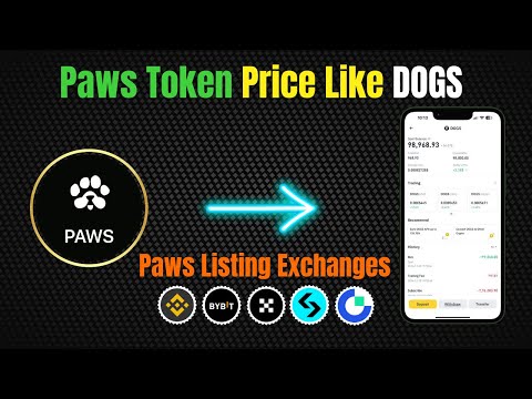 Paws Token Price Value | Paws Airdrop | Listing Date | Paws Listing on Binance, Bybit, Bitget, OKX |