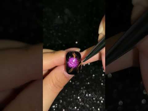 Fireworks Nail Art Design