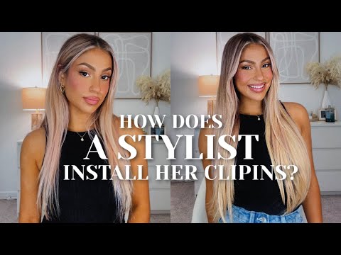 ALL ABOUT CLIP IN EXTENSION | Tips & Tricks with installing clip in extensions | Endaring Hair