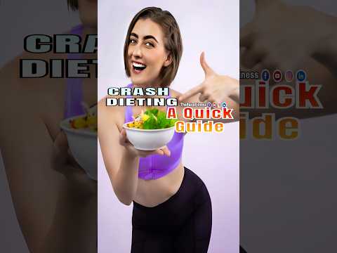 Crash Dieting: A Quick Guide | #crashdiet | #dietplan | #weightloss | #thepairafitness | #shorts