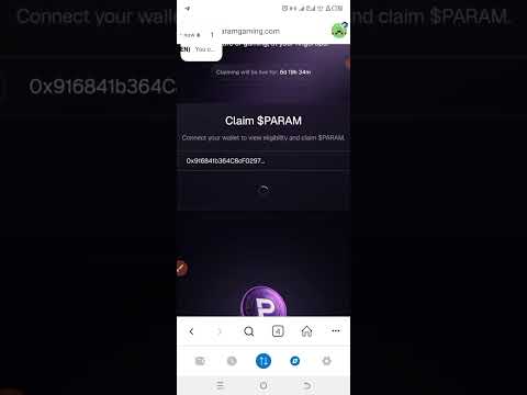PARAM GAMING AIRDROP CLAIM