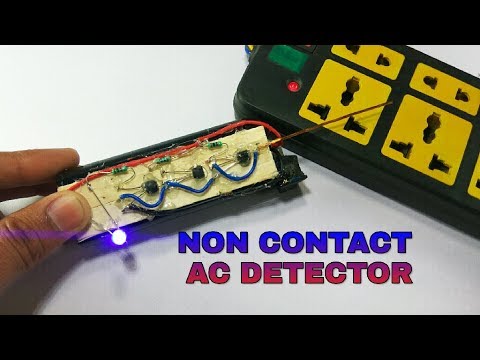 How To Make Voltage Detector | Non Contact AC Detector