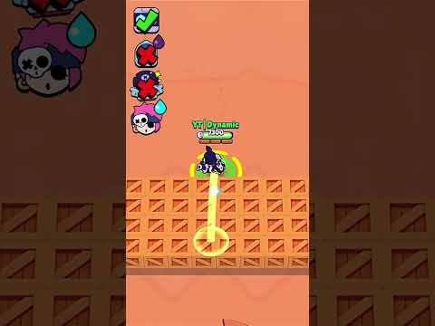 Which Brawler Can Pass The Wall ? | 3 | #brawlstars #shorts