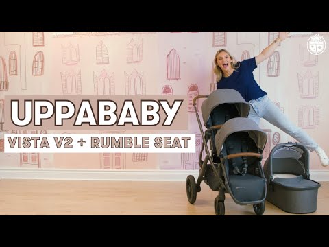 UPPAbaby VISTA V2 and Rumble Seat! | Stroller Review | Best Double Stroller