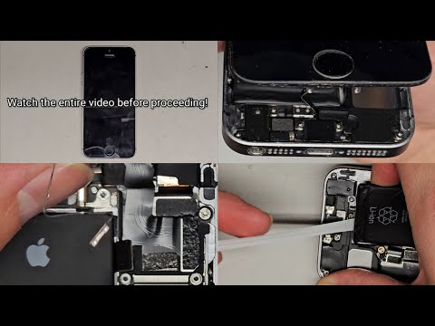 2016 iPhone SE 1st First Generation A1662 Battery Replacement Repair