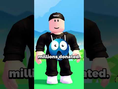 This Is What Happens When I join Pls Donate... #roblox #shorts