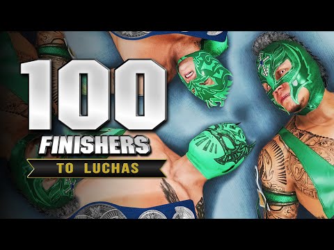 WWE 2K20 100 Finishers to Super Luchadors Rey Mysterio, Kalisto & Sin Cara