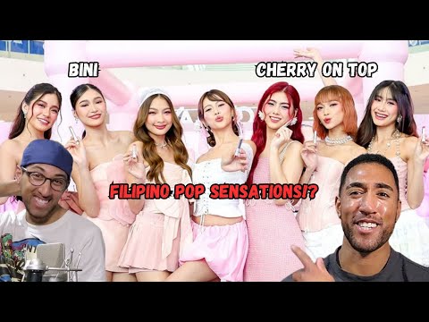 RAPPERS React to P-POP??? (BINI - Cherry On Top)