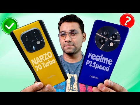 NARZO 70 Turbo Vs realme P1 Speed 5G Speed Test & Full Comparison | Best Gaming Mobile Under 15k ?