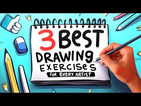 3 BEST Drawing Exercises to Improve your Art