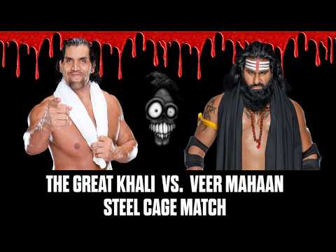 Steel Cage Match | The Great Khali vs. Veer Mahaan | Japan Pro Wrestling Arena