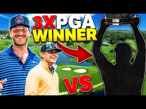 We took on a 3 time PGA Tour Winner...our toughest test yet