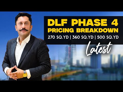 DLF Phase 4 Gurgaon Pricing Breakdown | Builder Floors 270 Sq Yds, 360 Sq Yds & 500 Sq Yds