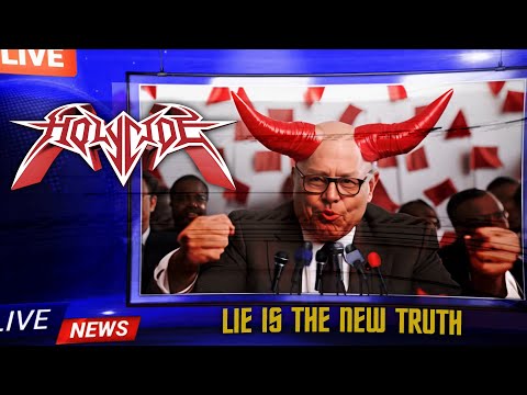 HOLYCIDE - Lie is the New Truth (Official Lyric-Video) [2024]