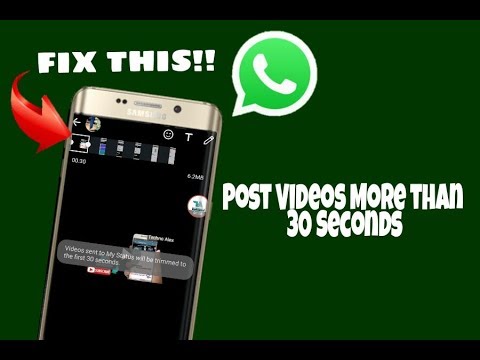 How To Increase Whatsapp Status Video limit - New whatsapp tricks 2019