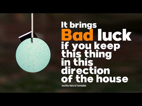 It brings bad luck if you keep this thing in this direction of the house | Vastu Tips. Feng Shui