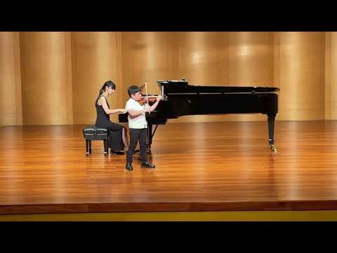 2023.07.15. 帕格尼尼：妖精舞 Theme from Witches Dance by Paganini 弟弟小提琴學生發表會 Violin Recital