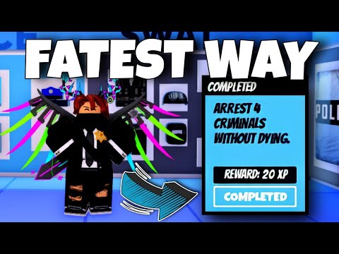 FATEST WAY TO COMPLETE CONTRACT IN JAILBREAK | Roblox