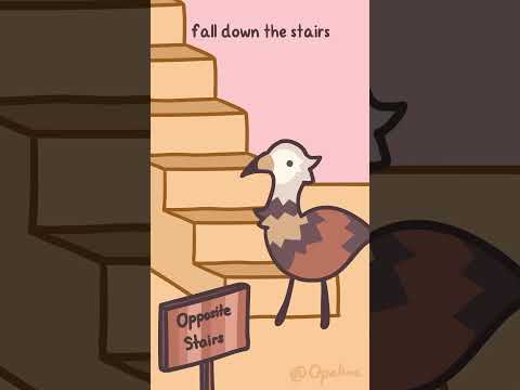 Opposite Stairs | Original by @raxdflipnote #meme #animation