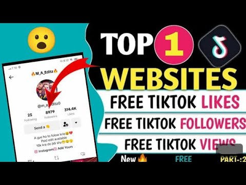 Tiktok free followers website 2024|🚀Get Free 10k Likes ♥️ Followers In 5 Minutes| Free tiktok likes