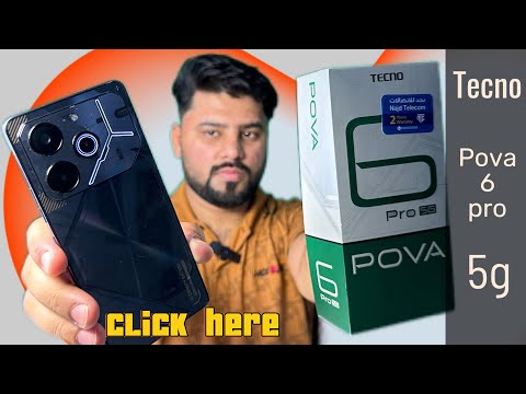 Tecno Pova 6 pro 5g | 6000mah Bettery with 70W Ultra Charge #tecno #pova6pro5g