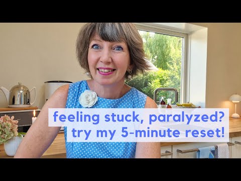 Overwhelmed? Back on track in 5 MINUTES! Simple reset routine tips