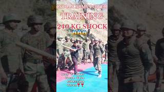 240 kg shock 🤯 @indianarmyuday2820 #army #armylife #song #newsong #music #punjabisong #cover #shor