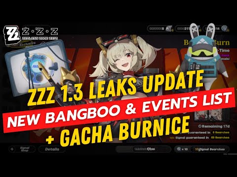 Burnice Gacha and ZZZ 1.3 Leaks: New Bangboo & Event List!