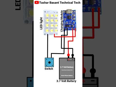 Indicator Torch light Connection DIY Project #shorts